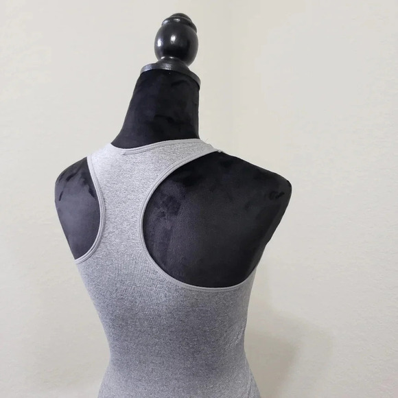 RacerBack Tank Control Shapewear Top Grey Slimming - Picture 4 of 8